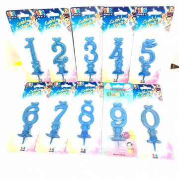 Number Candle (BLUE)