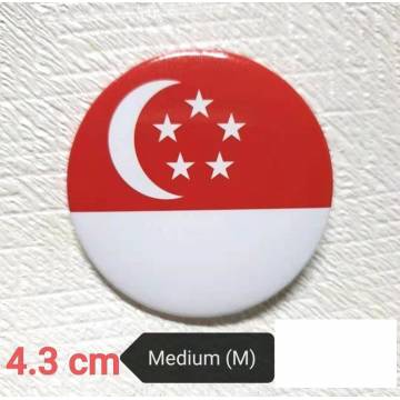 Singapore Badge(M) 10pcs